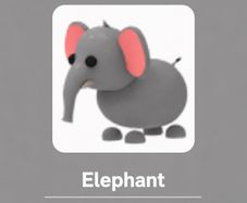 Roblox Adopt Me Pet - Elephant