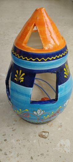 Mexican Ceramic Hanging Pots or Pot Pourri holder