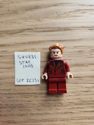 lego sh0834 star lord, set 76231