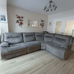 Electric Recliner Corner Sofa