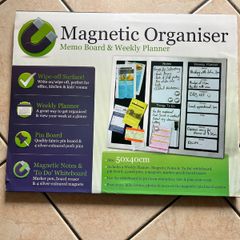 Masgnetic Memo Board Organisor