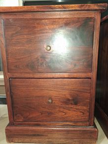 Teak Lockers x 2