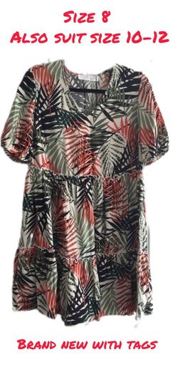 BRAND NEW Ladies Dress: Size 8 (also suit 10/12)