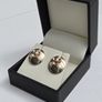 Brand New 925 Silver & 9ct Gold Earrings Image 3