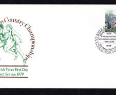 1979 Ireland Events Worlds Cross Country Championships Commemorative Stamp Illustrated The Irish Times First Day Cover (FDC)
