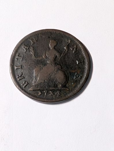 Farthing 1734. George 11