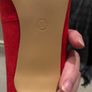 Red suede shoes Image 4