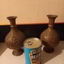 Pair of old copper vases. , HEAVY Image 6