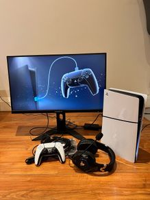 PS5 Slim + Full Gaming Setup