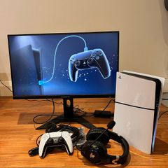 PS5 Slim + Full Gaming Setup