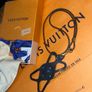 Authentic Louis Vuitton Louise Noir Phone Holder with Monogram Strap Image 4