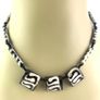 Vintage Tribal Geometric Choker Necklace Image 4