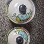 Vintage Terracotta kitchen Canister Set Image 7