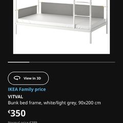 Ikea bunk bed