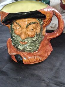 Old 1949 Large Royal Doulton Falstaff Toby Mug Character Mug or Jug, Postage Available or Collection