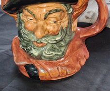 Old 1949 Large Royal Doulton Falstaff Toby Mug Character Mug or Jug, Postage Available or Collection