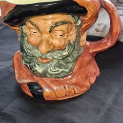 Old 1949 Large Royal Doulton Falstaff Toby Mug Character Mug or Jug, Postage Available or Collection