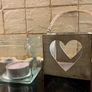 Wooden large tea light holder Image 4