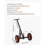 Trailer Dolly, 1000lbs Tongue Weight Capacity, Carbon Steel Trailer Mover with 2 inch Ball, 14 inch Pneumatic Tires Image 4