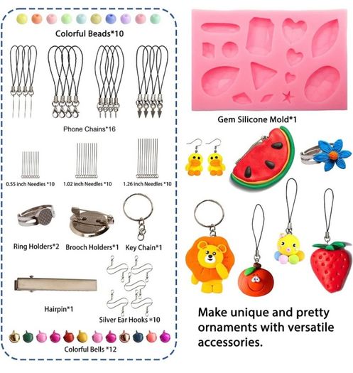 Shuttle Art 50 Colours Soft Oven Bake Modeling Clay Kit, 19 Sculpting Clay Tools and 10 Kinds of Accessories, Non-Stick, Non-Toxic, Ideal DIY Gift for Kids (FREE POSTAGE)