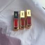 YSL Tatouage Couture Red Lip Stains/Lipstics Bundle Set of 3 Full Size Rare Shades Image 2