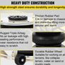 5 Ton Pneumatic Air Bag Jack Heavy Duty Air Cushion Vehicle Lift Image 3