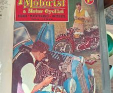 Old Heavy Practical Motorist and Motor Cyclist Repair Book Lots of Old Advertisements, postage available or collection