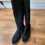 Van Dal- Black Suede Boots- size uk 6/eur39 Image 7