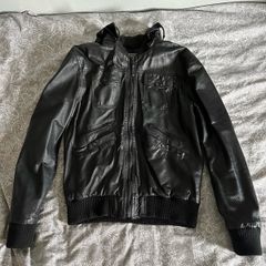 Black Faux Leather Jacket