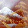 Vintage Japanese Lacquer Box Hand Painted Image 4