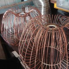 Copper Lamp Domes