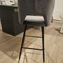 Monroe Bar Stool - Charcoal Grey Image 4