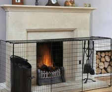 Two large fireguards