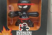 USB Powered Soft Blades Ninja Fan | Black