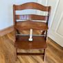 Hauck Alpha+ Wooden Highchair Bundle - Newborn to Toddler (Walnut) Image 4