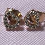 Pandora Open Heart Stud Earrings-rose gold -like new Image 2
