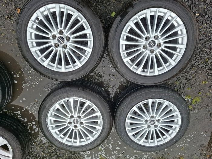 18" Genuine Audi A6 S Line Alloys with tyres