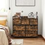 Industrial design with 7 drawers (Rustic brown) FREE P&P Image 7