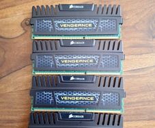 Corsair Vengeance 4 x 4 Gb16gb ram 1600Mhz ddr 3