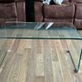 Glass waterfall coffee table Image 6
