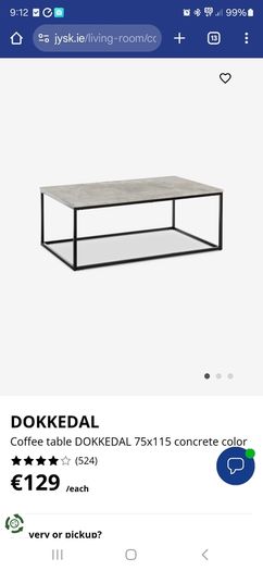 Coffee table