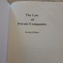 The Law of Private Companies Image 7