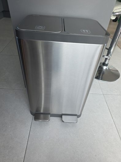 Pedal Bin, Stainless Steel