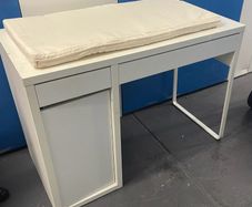 White desk