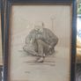 Antique prints by Sir David Low, 1926, 100 years old, D18 Image 2