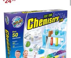 Wild Science Kit Chemistry Lab Test Tube Set  - Used Once