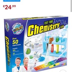 Wild Science Kit Chemistry Lab Test Tube Set  - Used Once