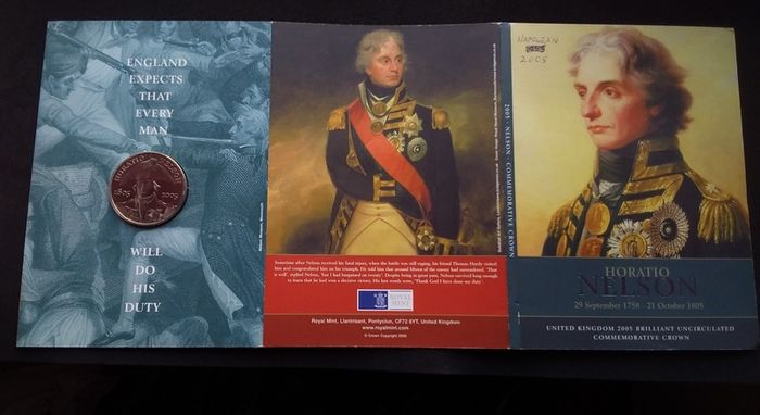 Horatio Nelson 200th Anniversary Commemorative Crown