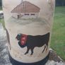 vintage french milk can Image 8