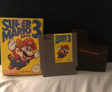 Super mario bros 3 NES in box